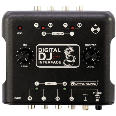 [OMNITRONIC DDI 4x4 interface] OMNITRONIC DDI 4x4 interface