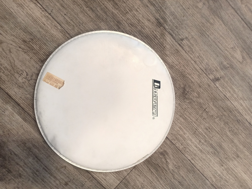 [DIMAVERY Peau de tambour DH-11, blanche] 26070830